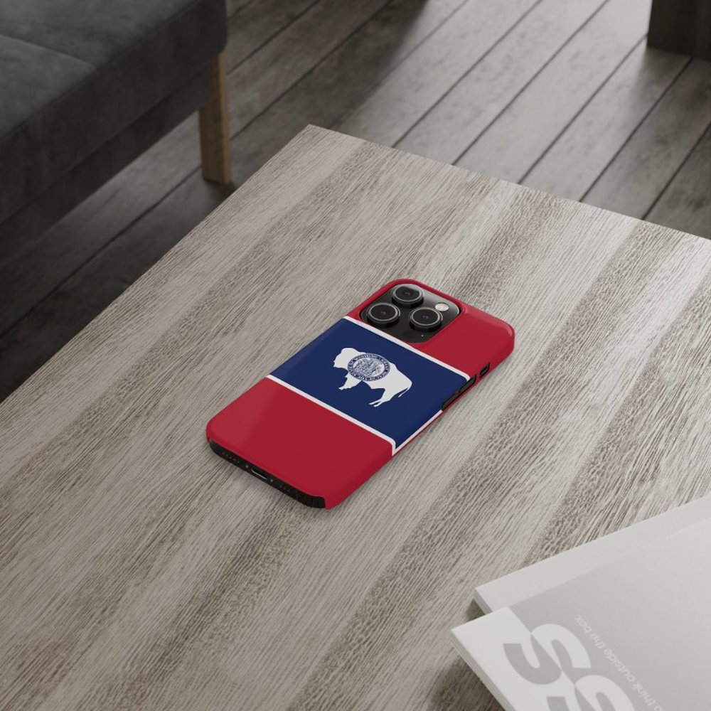 Wyoming State Flag Phone Case